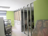 Tabiquería en drywall